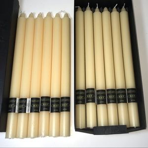 ROOT 12inch  Dinner Candles 12 count Buttercream